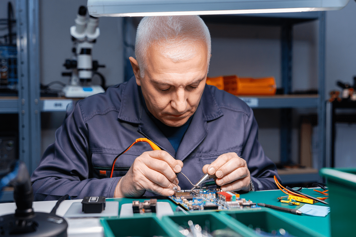 Процесс ремонта техники Thuraya в thuraya-servis